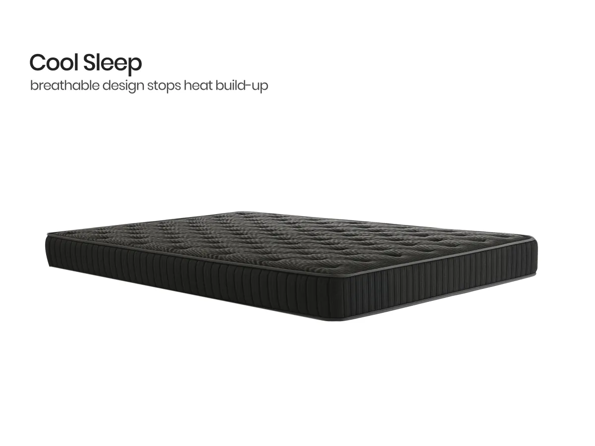 Belle Solid Wood Single Bed with 4 Inches Mattress Rio Engineered Wood Wardobe